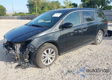 2017 Honda Odyssey Ex-L z USA, uszkodzony, nr VIN 5FNRL5H6XHB011881